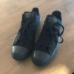 All black converse